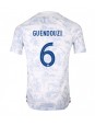 Frankrike Matteo Guendouzi #6 Replika Borta Kläder VM 2022 Kortärmad